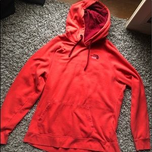 The North Face sweatshirt